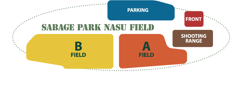 サバゲパーク那須　フィールド案内図